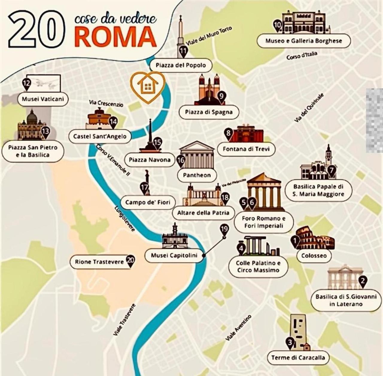 Residenza Lungotevere Dei Mellini Roma Exterior foto